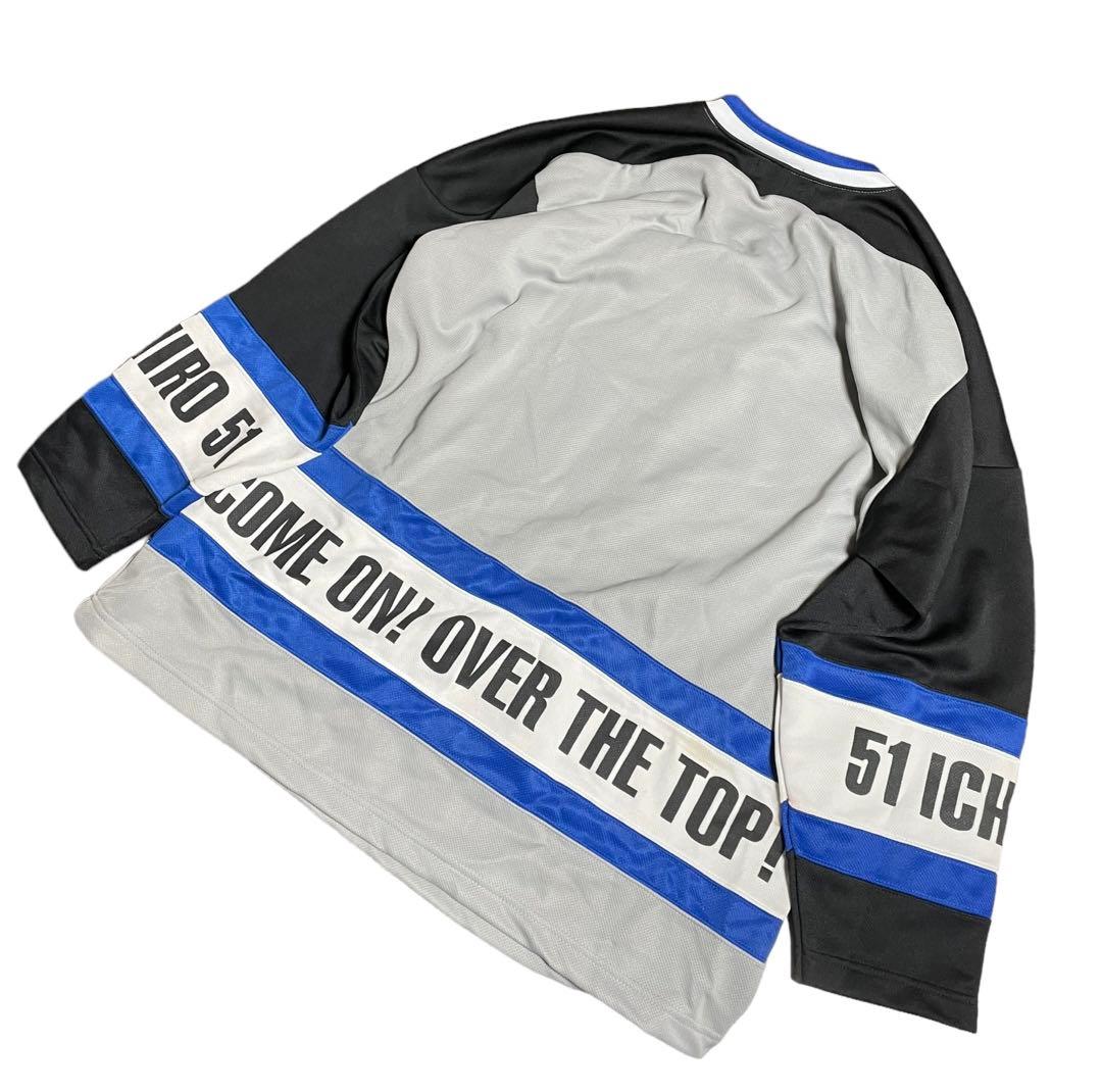 ☆希少☆NISSAN イチロー オリックス ゲームシャツ ロング スリーブシャツ