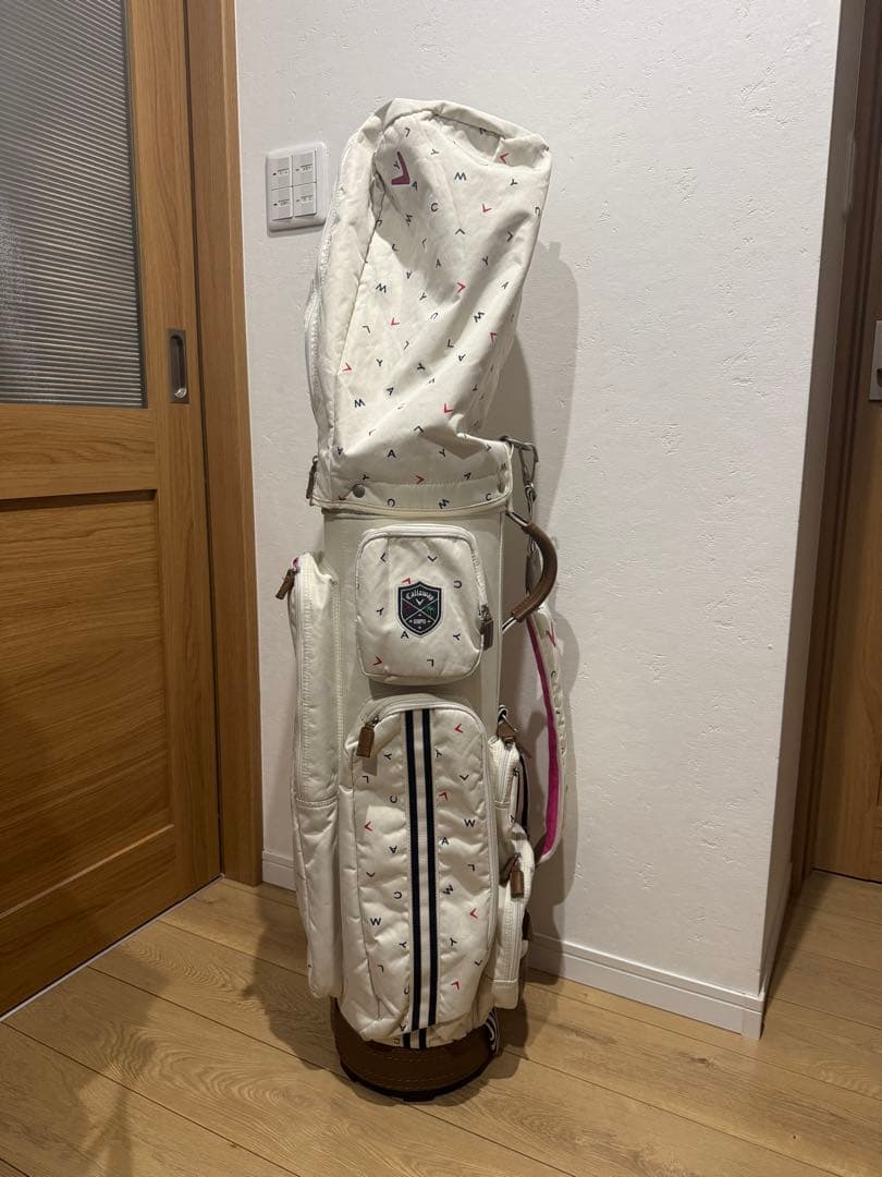 ミキティ 美品　キャロウェイレディース　キャディーバック