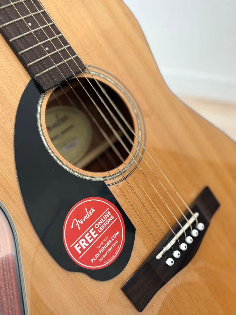 【◎希少•美品】Fender アコースティックギター CC-60S 左利き用