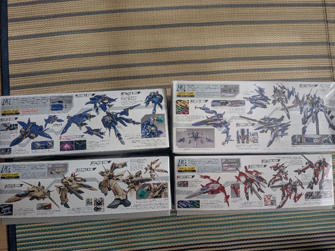 YF-21（デカール付） YF-19 YF-29 フルセットパック YF-29