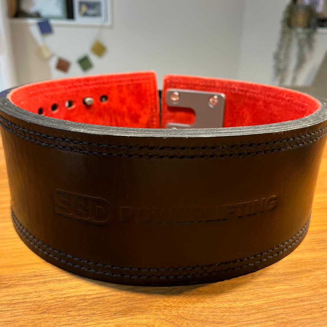 【ほぼ未使用】SBDパワーリフティングベルト13mm Sサイズ