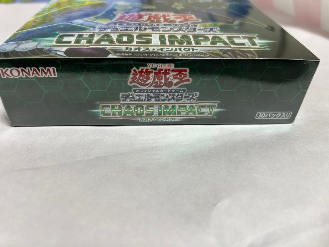 遊戯王OCG　CHAOS IMPACT アジア版 新品未開封 シュリンク付き