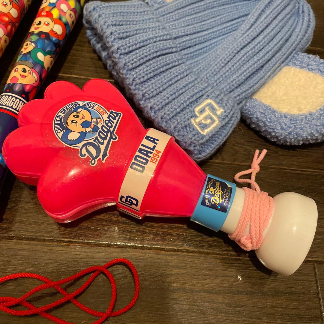 美品 ♡ 1度使用のみ 中日ドラゴンズ応援グッズ ドアラ帽子 サンリオ