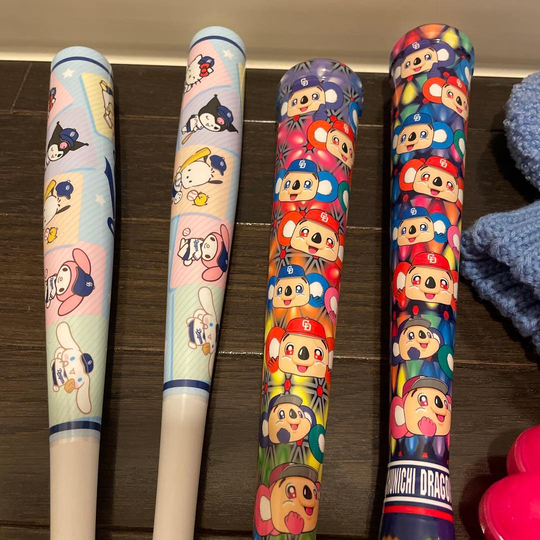 美品 ♡ 1度使用のみ 中日ドラゴンズ応援グッズ ドアラ帽子 サンリオ