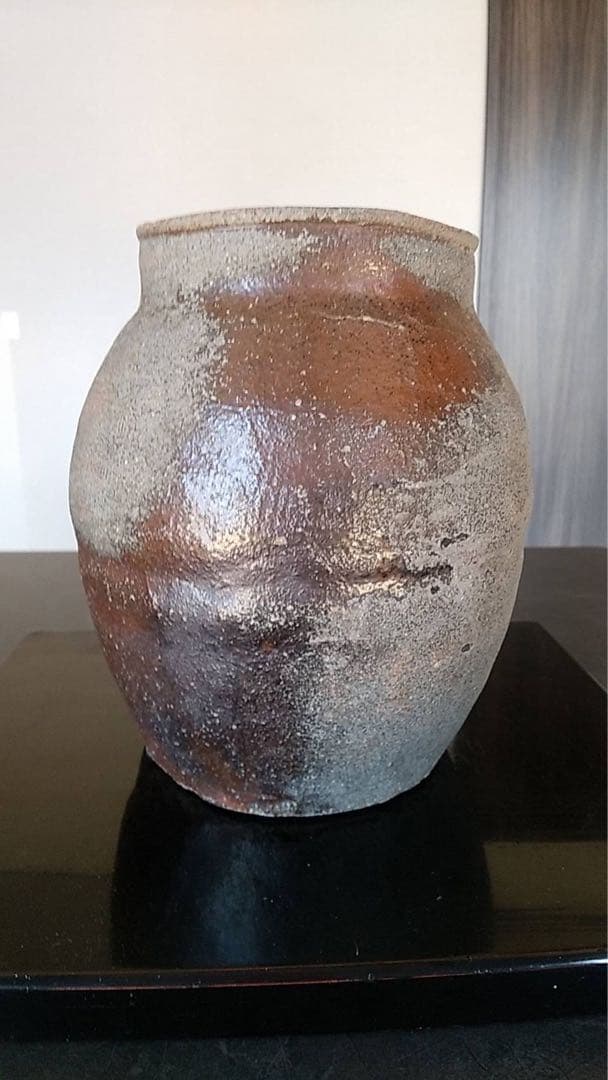 常滑焼　常滑焼壺　茶道具　古美術　古道具　花器　煎茶器