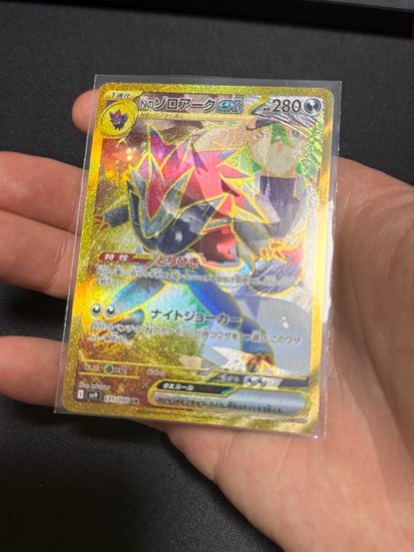 Nのゾロアークex UR エラーカード (SARホロフォイルエラー)