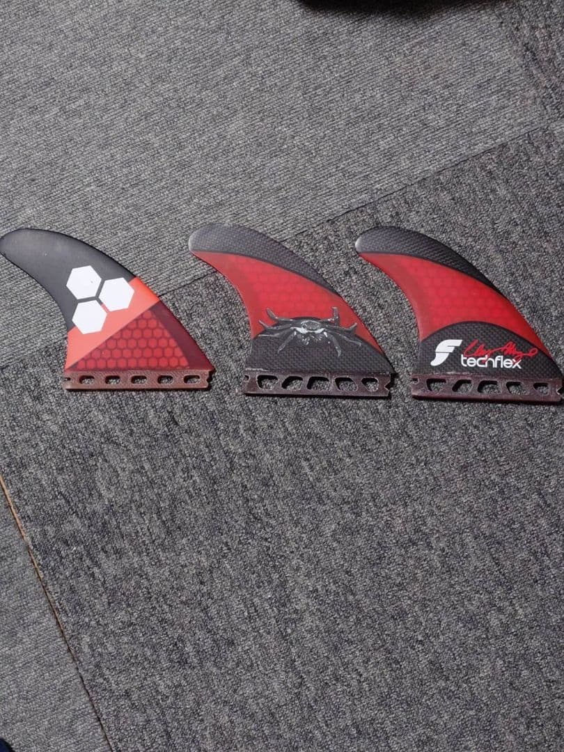 techflex サーフボードフィン 3枚セット