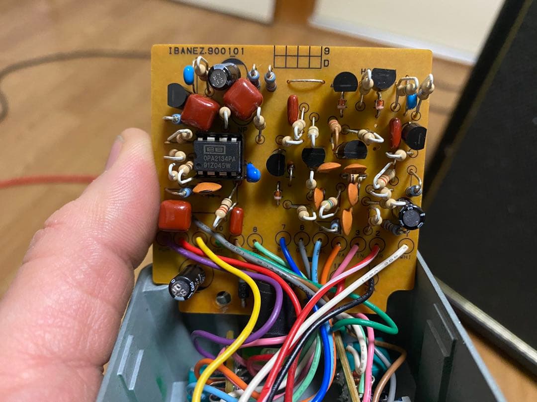 ギター Ibanez TS9DX Weed Custom Modified