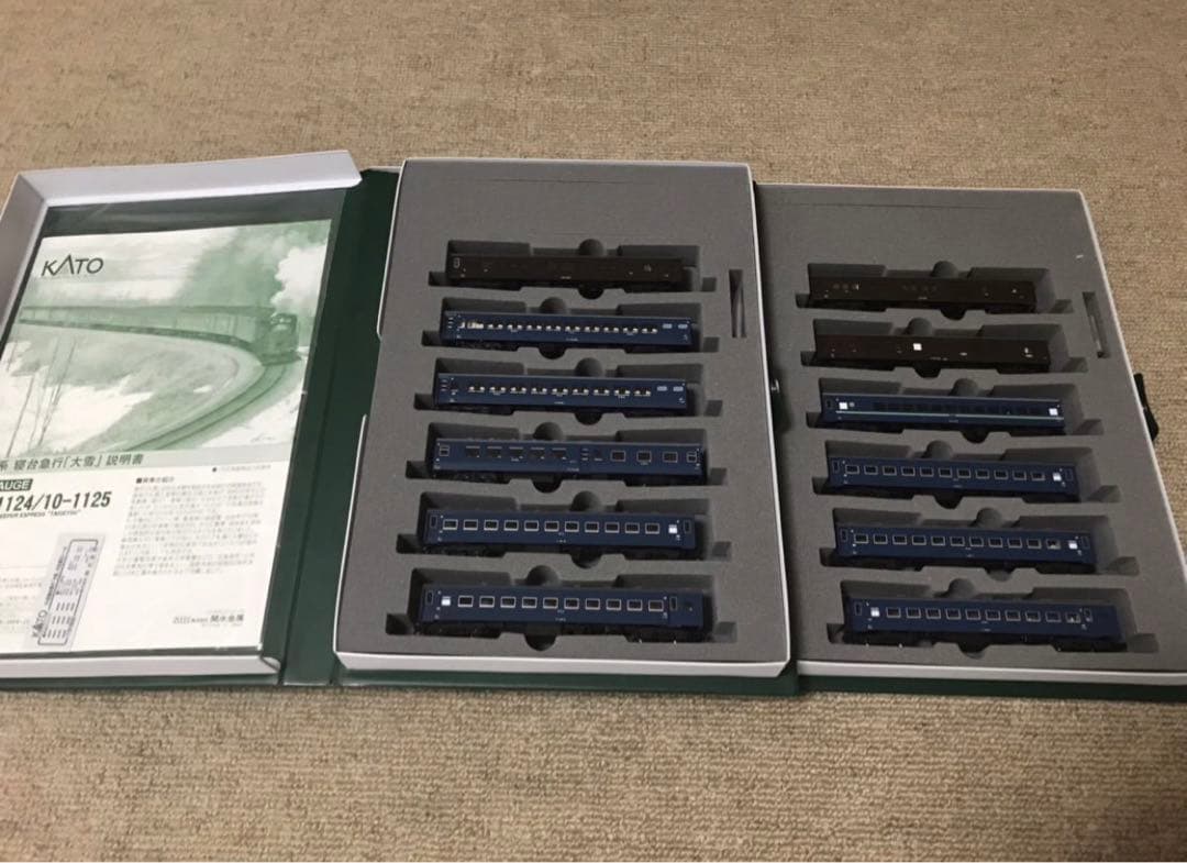 KATO 10-1124・1125 10系寝台急行「大雪」 基本・増結セット