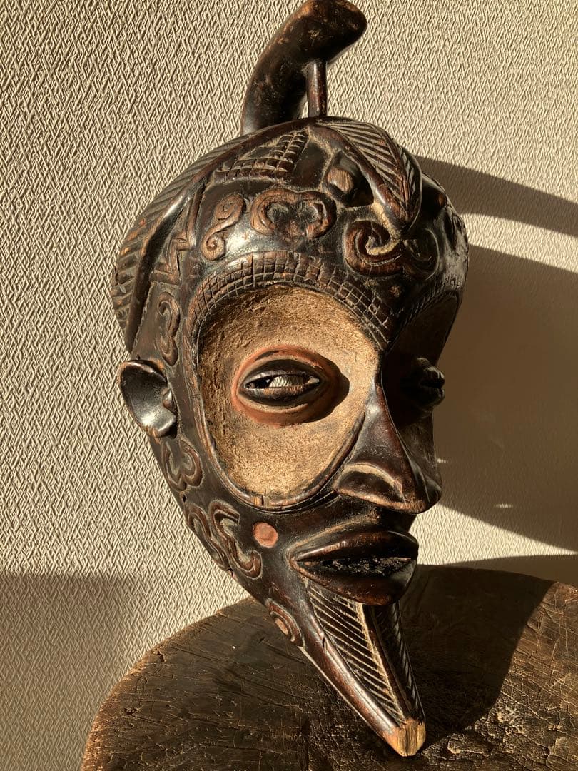 Luluwa Mask コンゴ ルルワ族のマスク アフリカンアート