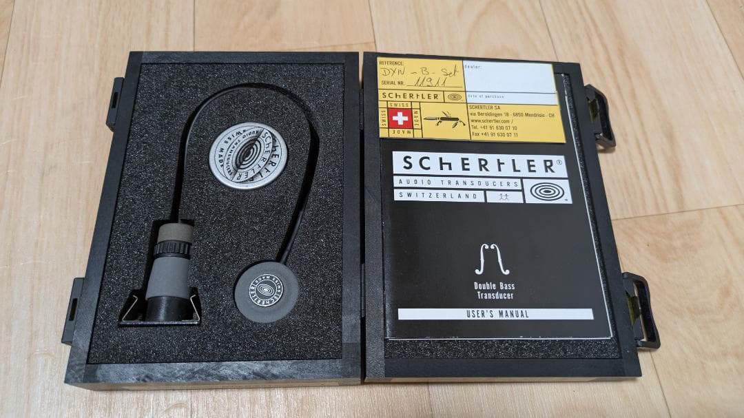 schertler DYN-B コントラバス　マイク/ピックアップ