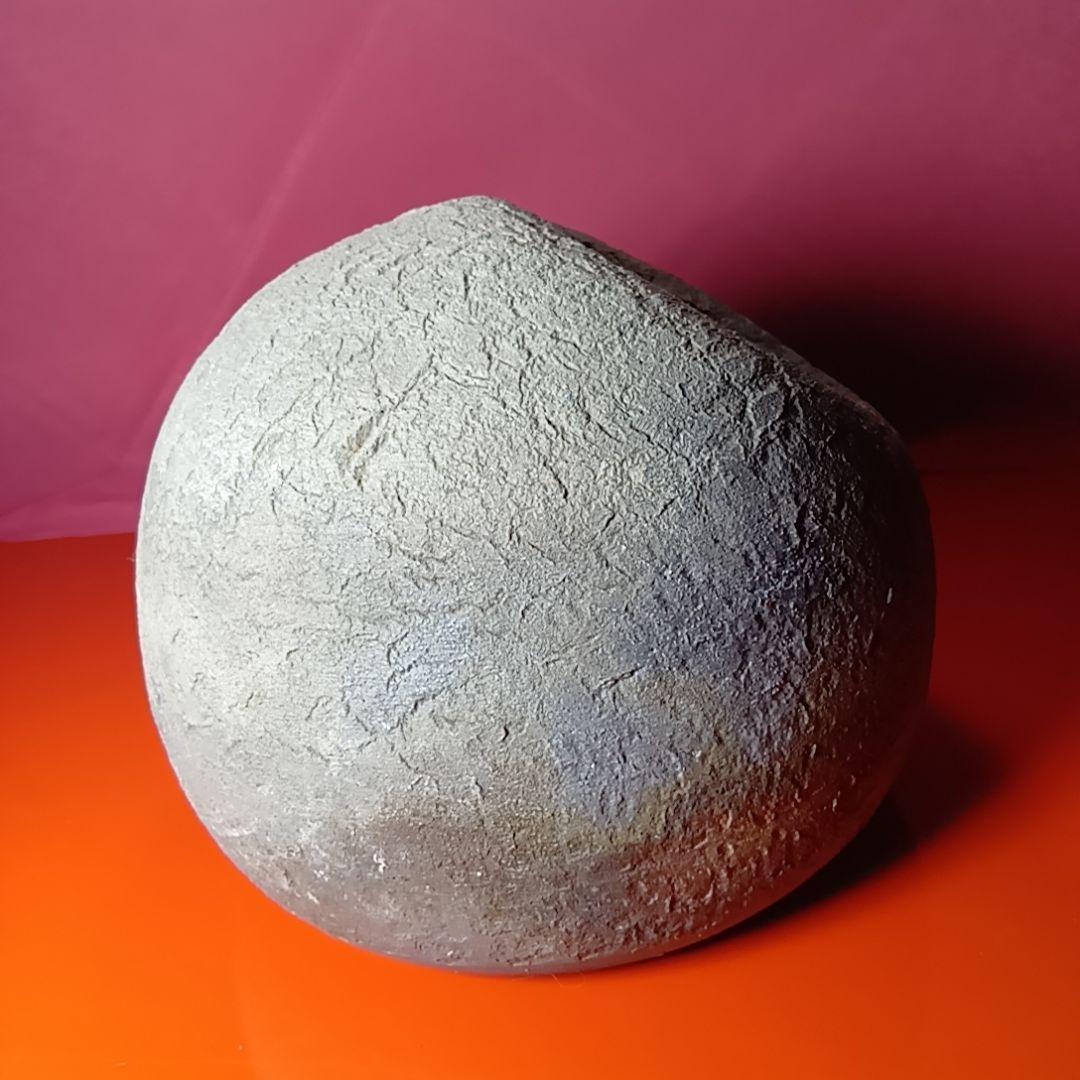 骨董品　安東利喜　花入　花器　花生　花瓶　備前壺　備前焼　希少