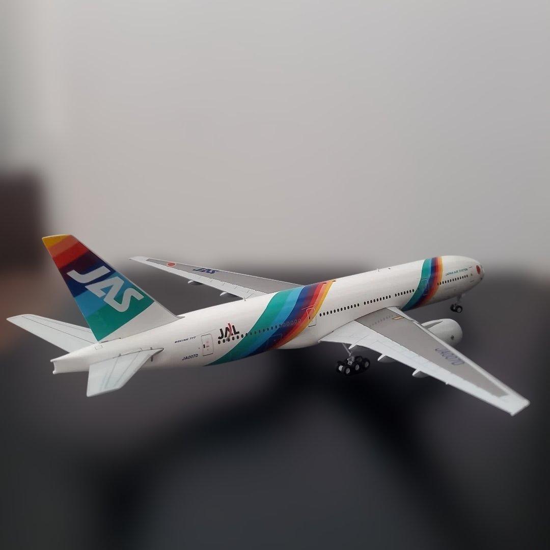 jcwings 1/200 JAL JAS 777-200 レインボーセブン