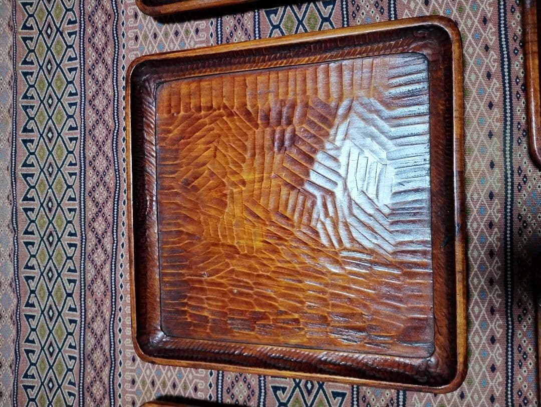 讃岐彫　お盆 5枚セット