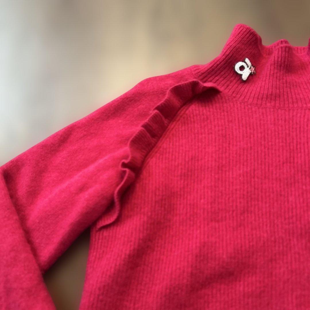 archivio アルチビオハイネックプルオーバーモックネック ニット カシミヤ