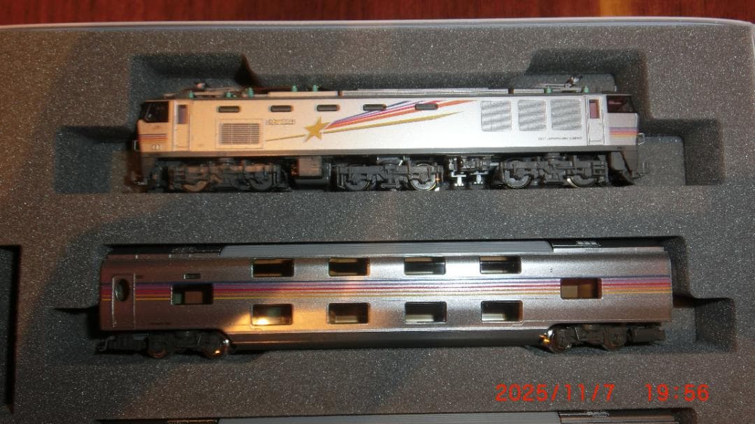 KATO EF510 500 + E26系 カシオペア 室内灯付フル編成