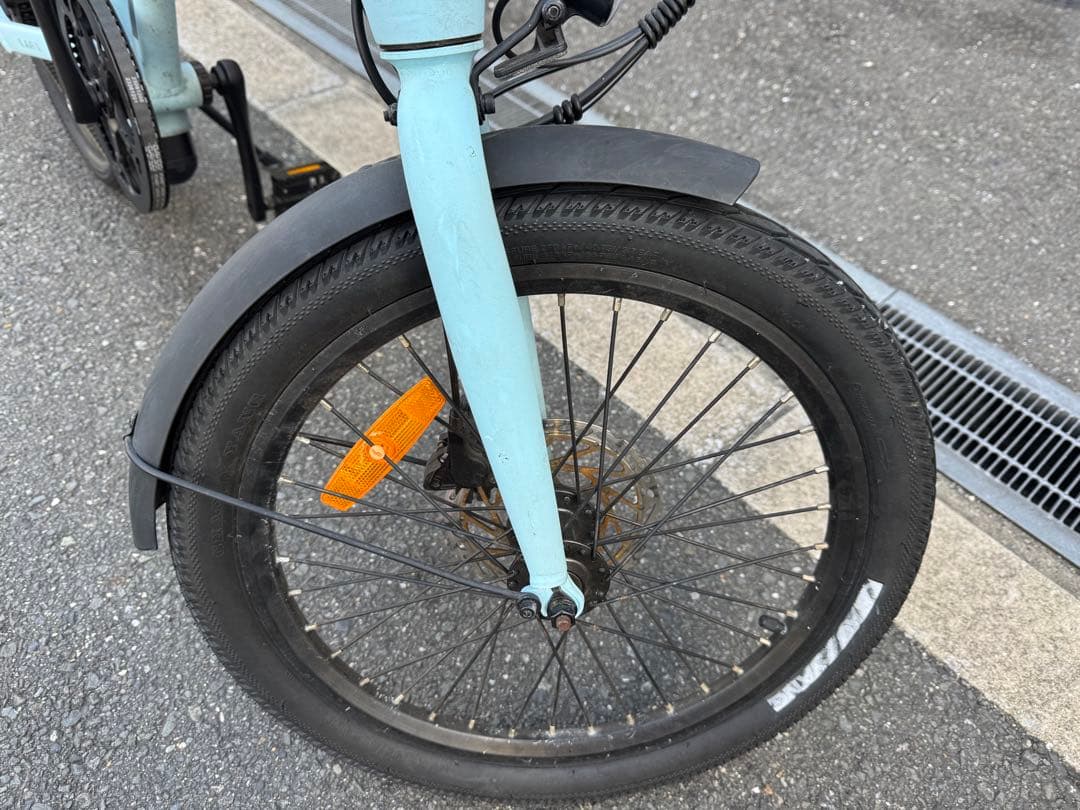 ADO Air 20 ブルー　折りたたみ電動アシスト自転車