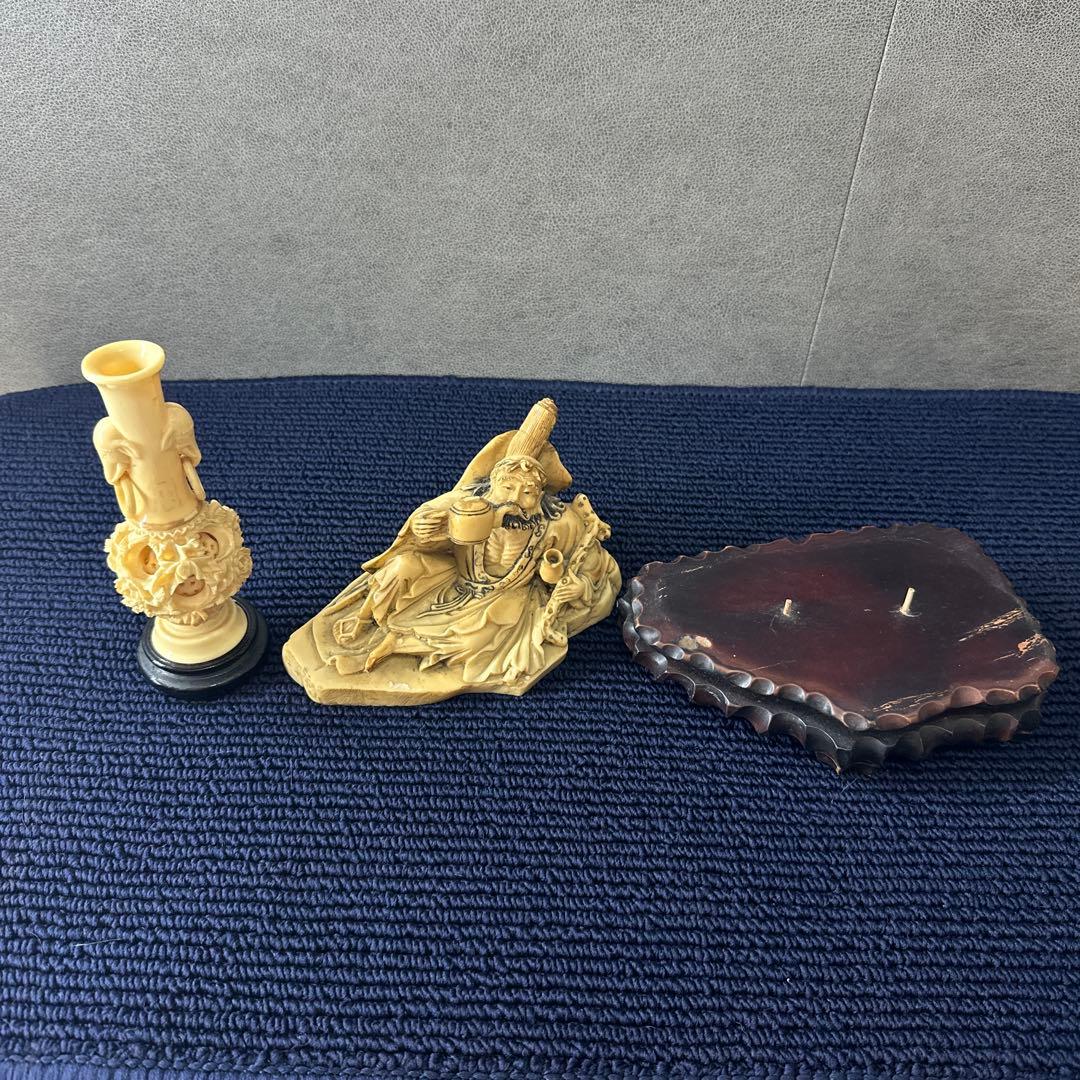 タイムセール★中国置物、中国彫刻骨董置物