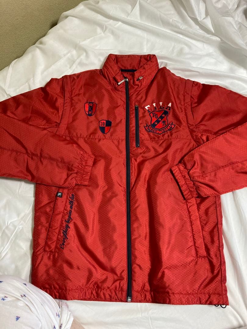 【新品・未使用】FILA golf ゴルフ　２way ジャンパー　メンズ　＃M