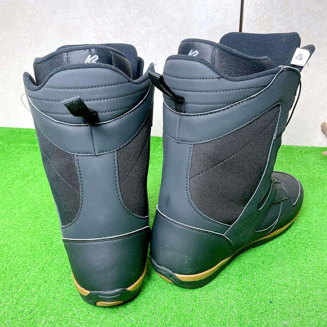 美品！K2 MARKET スノーボードブーツ 27.5cm 黒　マーケット