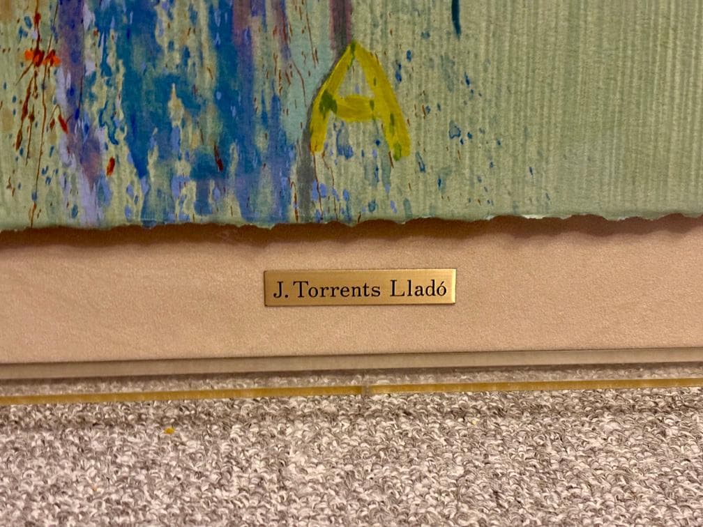 【真作】「マルパスの入り江」Deluxe版 ホアキン・トレンツ・リャド