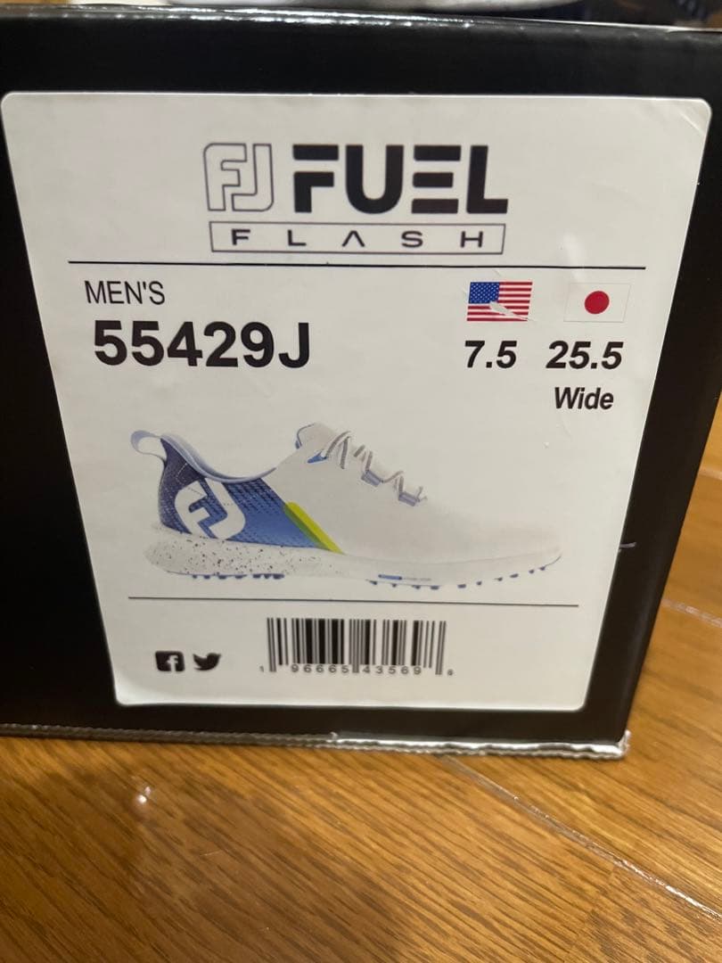 R*U様 FootJoy ゴルフシューズ ホワイト/ネイビー 25.5