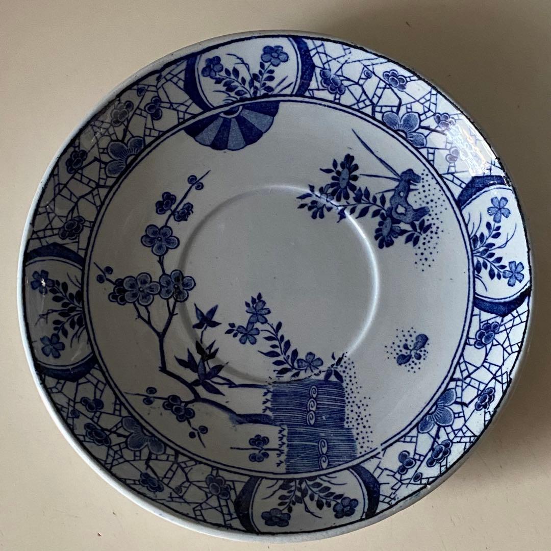 Creil et Montereau JAPONカップ&ソーサー