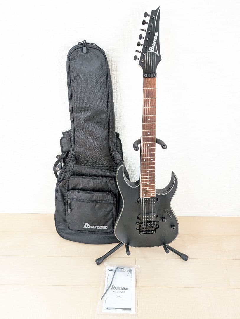 【美品】Ibanez 7弦ギター RG7320EX-BKF アイバニーズ