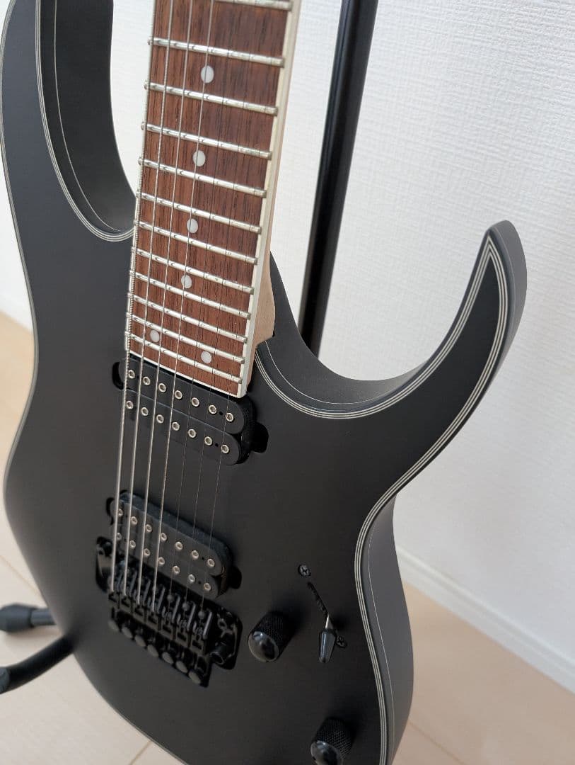 【美品】Ibanez 7弦ギター RG7320EX-BKF アイバニーズ