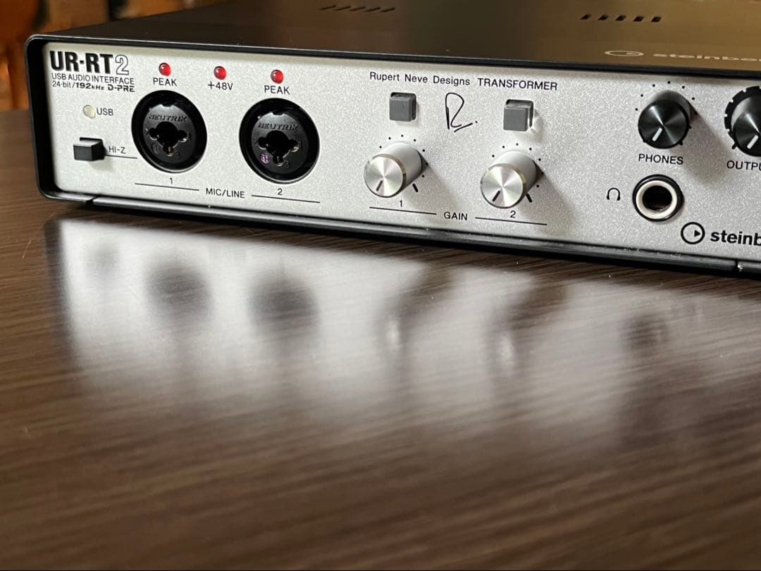STEINBERG UR-RT2 USBオーディオインターフェイス