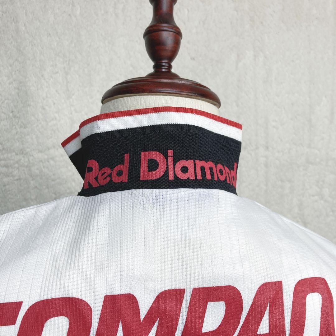 美品 浦和レッズ 1997年 アウェイ ユニフォームS アンブロ