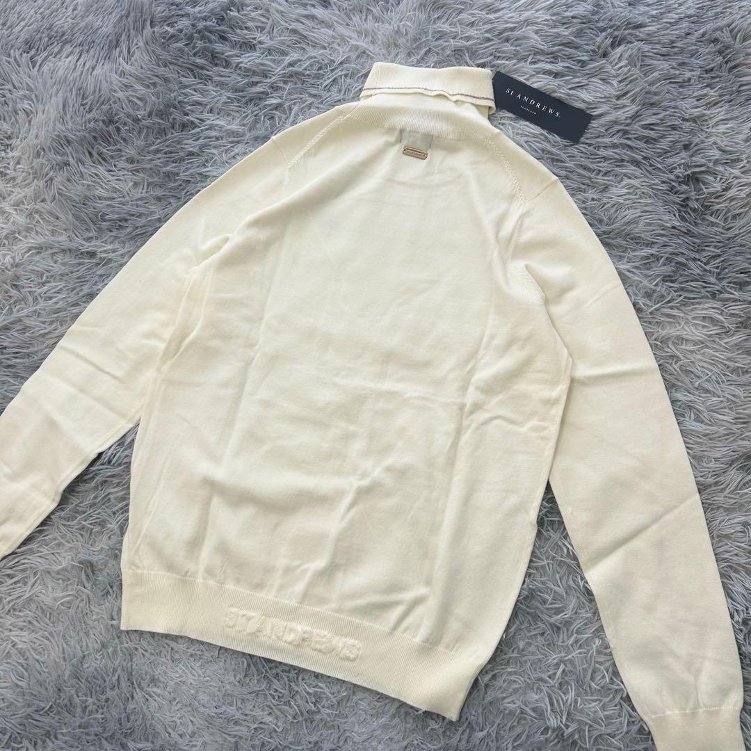 新品　セントアンドリュース　ニット　セーター　タートルネック　Lサイズ