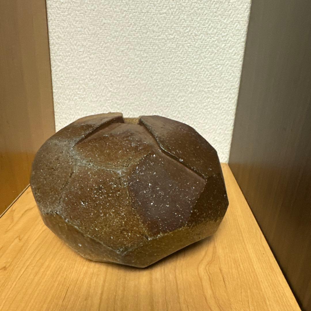 渡邊琢磨　備前焼　花器　花入　花瓶　壺