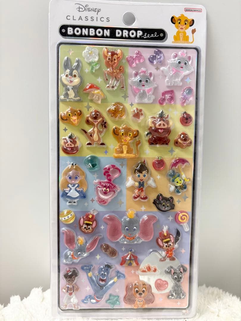 【正規品】ディズニー ボンボンドロップシール 3シートセット