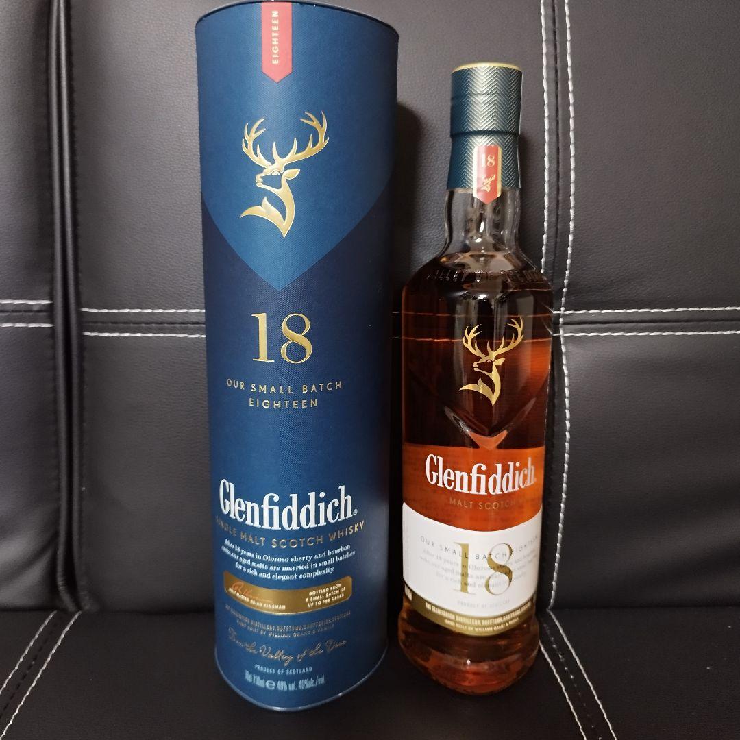 【最終価格】Glenfiddich 18年 シングルモルトウイスキー 700ml