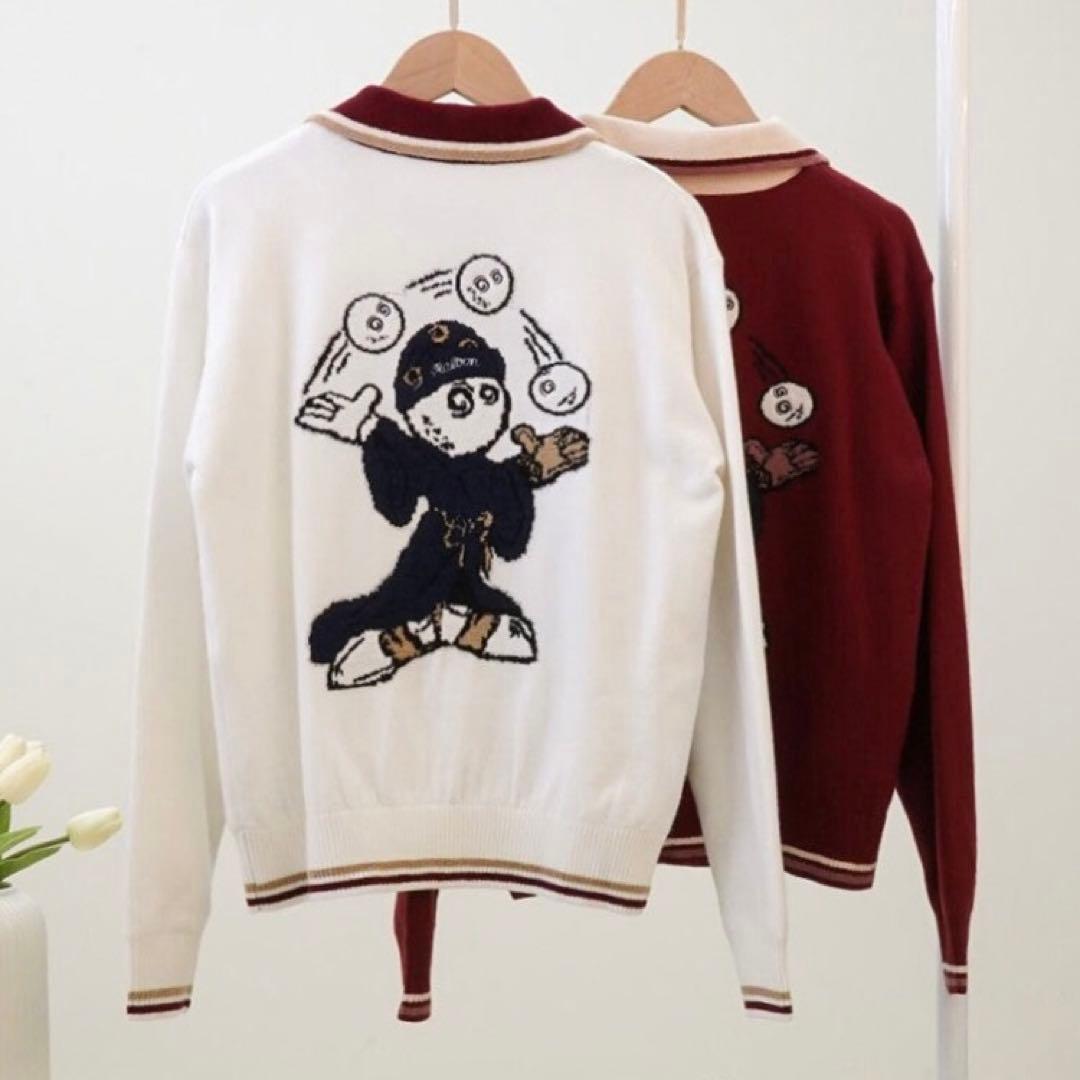 新品未使用 ゴルフ malbon マルボン レディース セーター Sサイズ