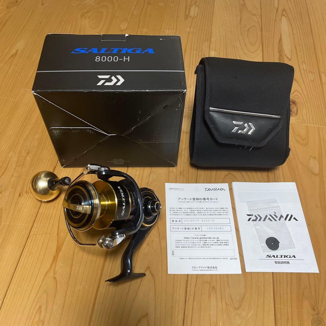 DAIWA 20SALTIGA 8000-H SLP WORKSハンドル