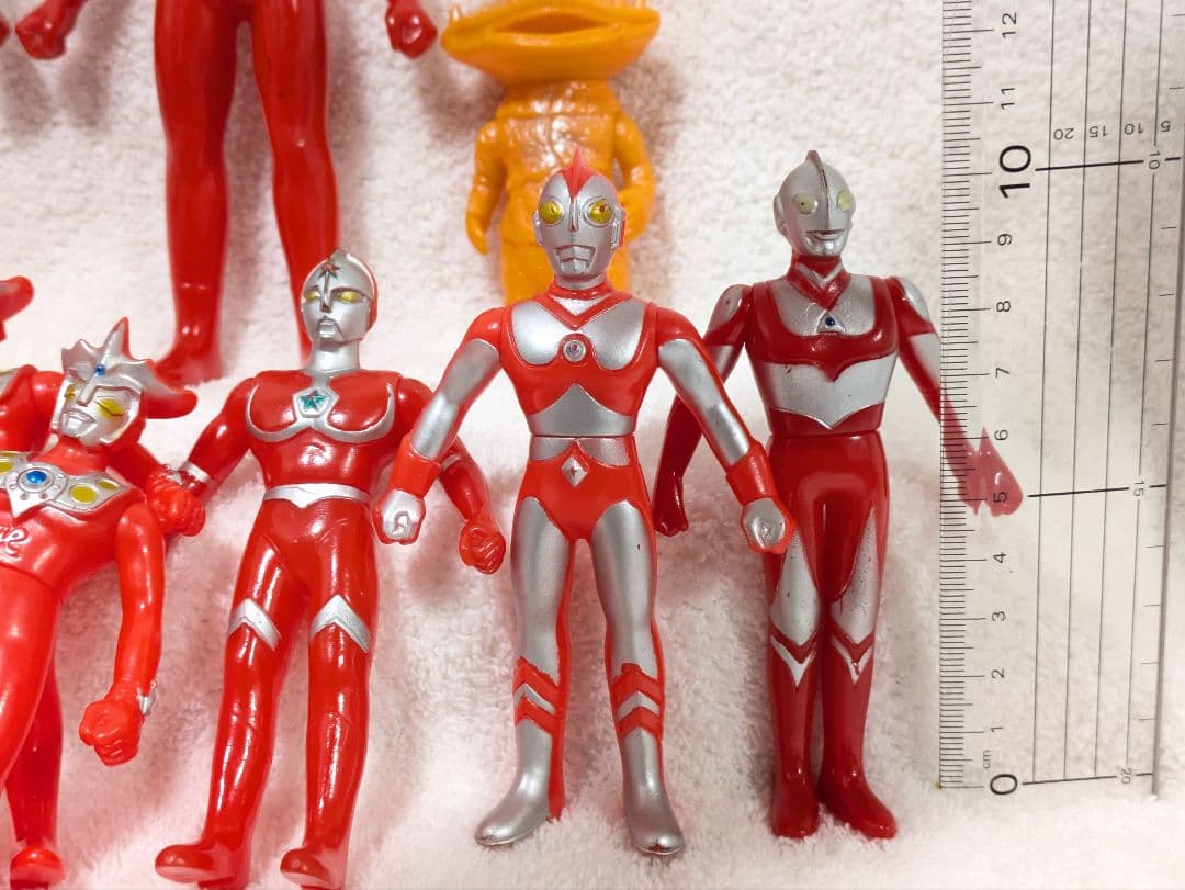 ウルトラマンシリーズ　ソフビ　当時物　昭和　平成