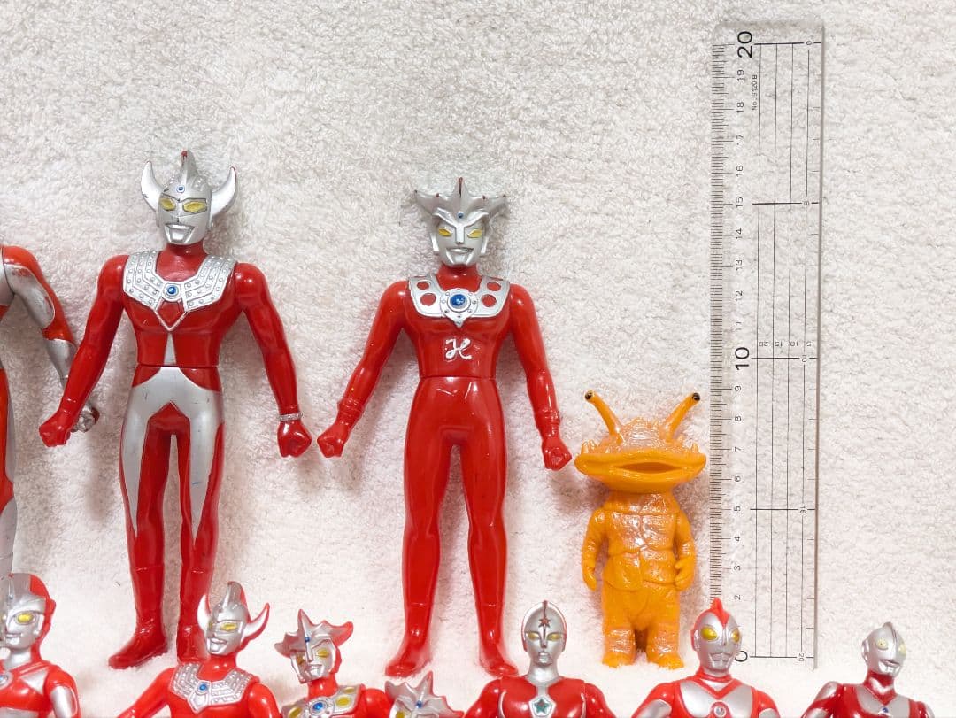 ウルトラマンシリーズ　ソフビ　当時物　昭和　平成