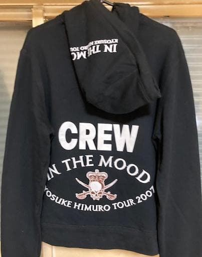 氷室京介 ITM! 本人着用同モデル! CREWパーカー! 新品未使用品!