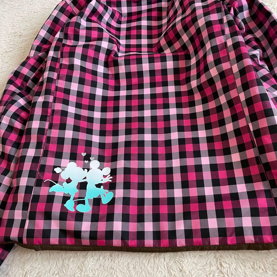 極美品　IGNIO スキーウェア　ボードウェア　チェック　限定ディズニーコラボ