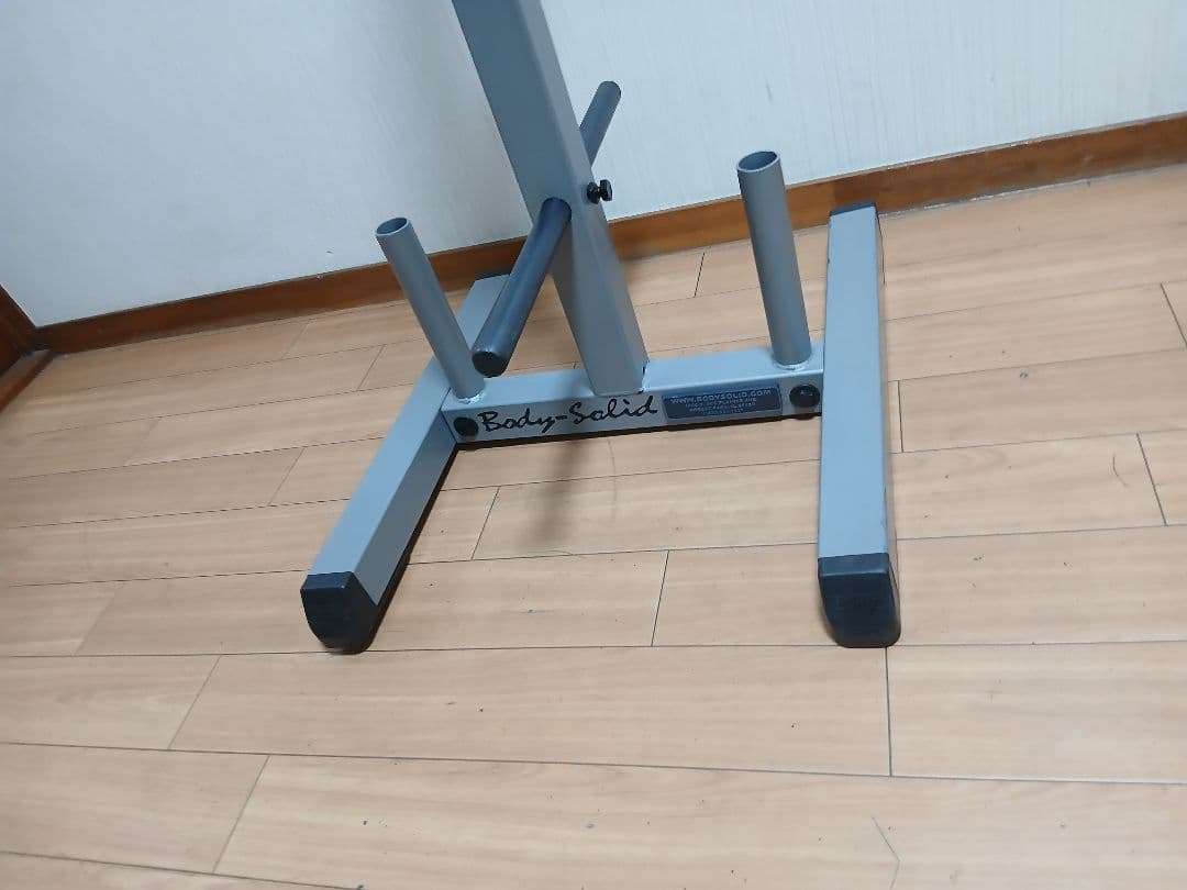 BODYSOLID(ボディソリッド)スタンダードプレートトツリー&バーホルダー