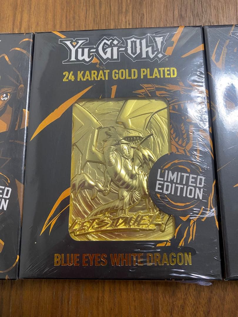 【未開封】金属製カード24K 純金メッキ　5000個限定