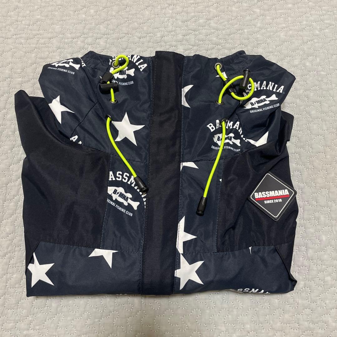 bassmania バスマニア 星総柄 マウンテンジャケット XL