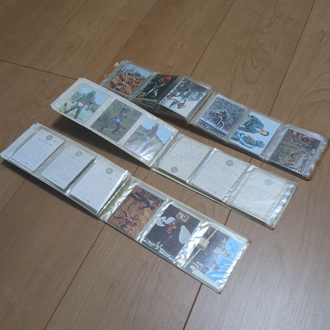 100枚以上　仮面ライダーアルバム　アルバム3冊　カルビー製菓　レトロ　昭和