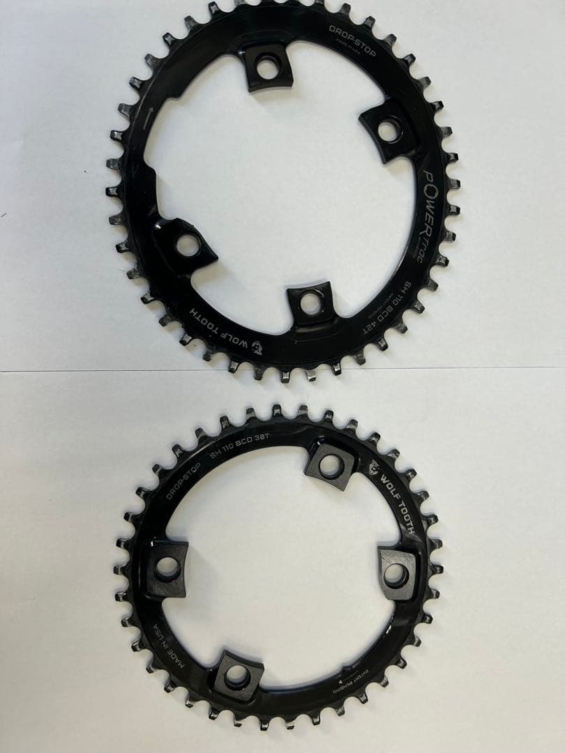 ウルフトゥース　シングルチェーンリング　2枚セット