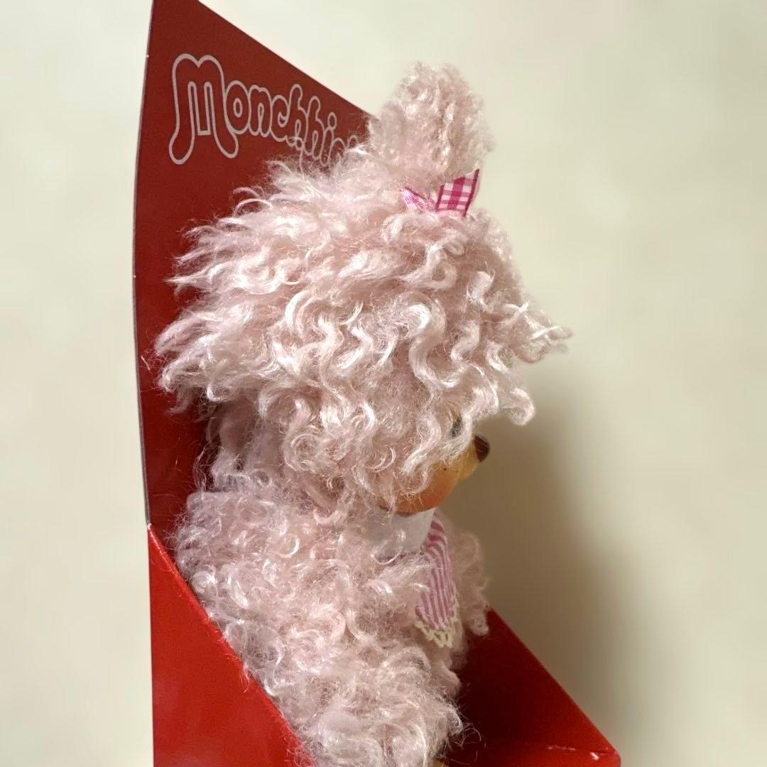 レア　EU ピンク　ベイジュ　ヘア　モンチッチ　Monchichi 海外限定