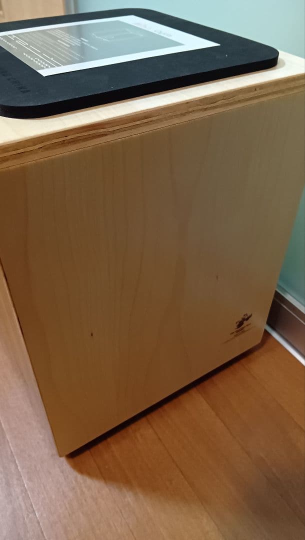HLURU pro カホン ボックス Cajon box ナチュラルウッド仕上げ
