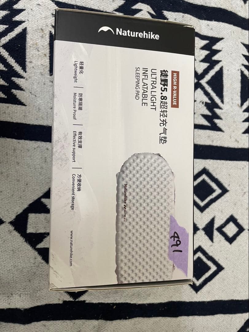 エアーマット超軽量 約500g R3.2~8.8 SGS認証 4シーズン