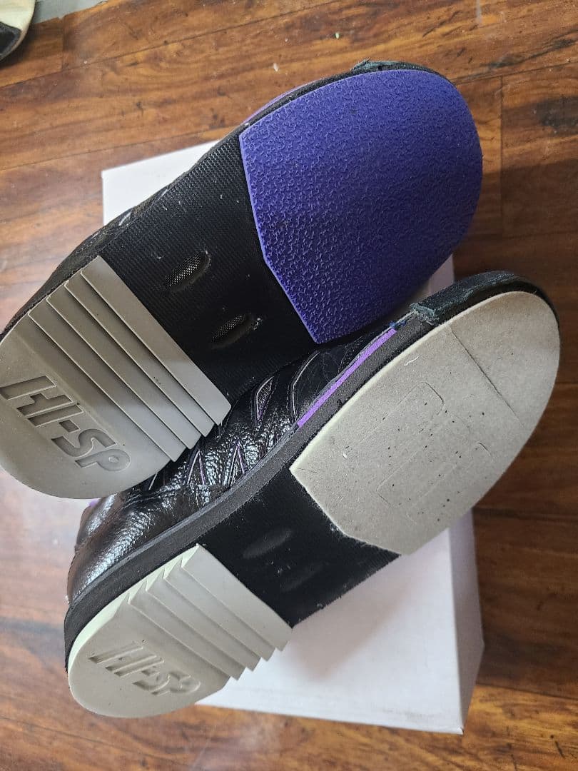 爽健美茶ハイスポーツ　コアドロEVO 23cm　黒/紫　美品